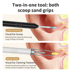 NonaEar™ 2‑in‑1 AI Visual Ear‑Wax Remover with Ear Spoon & Tweezer