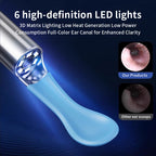 NonaEar™ 2‑in‑1 AI Visual Ear‑Wax Remover with Ear Spoon & Tweezer