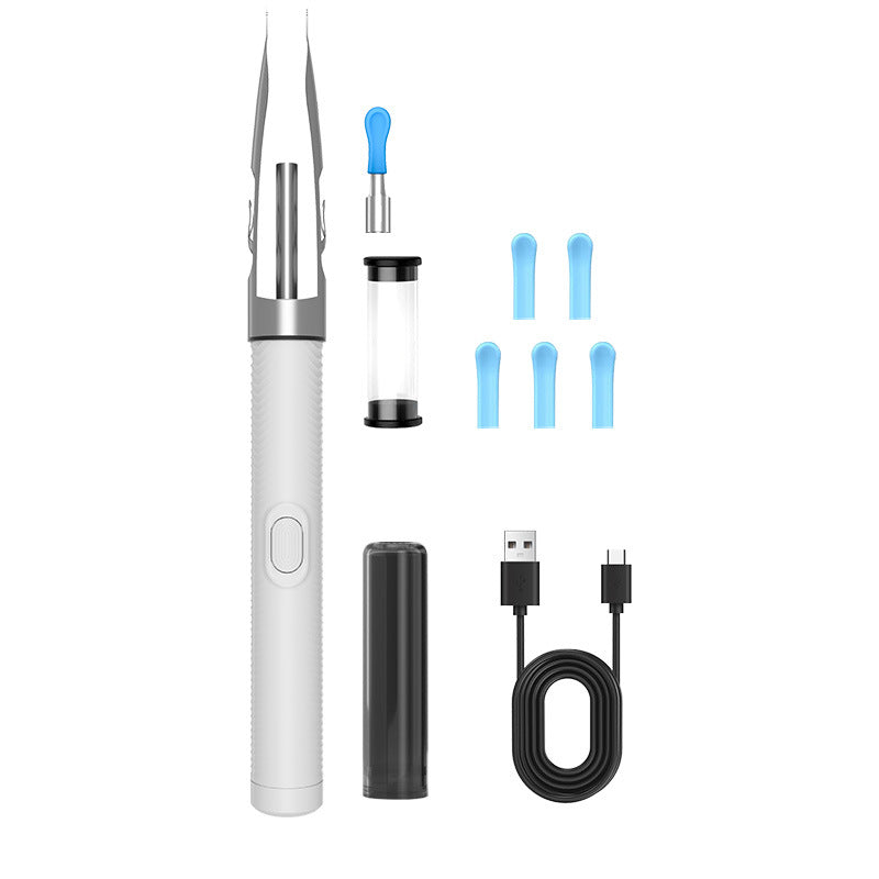 NonaEar™ 2‑in‑1 AI Visual Ear‑Wax Remover with Ear Spoon & Tweezer